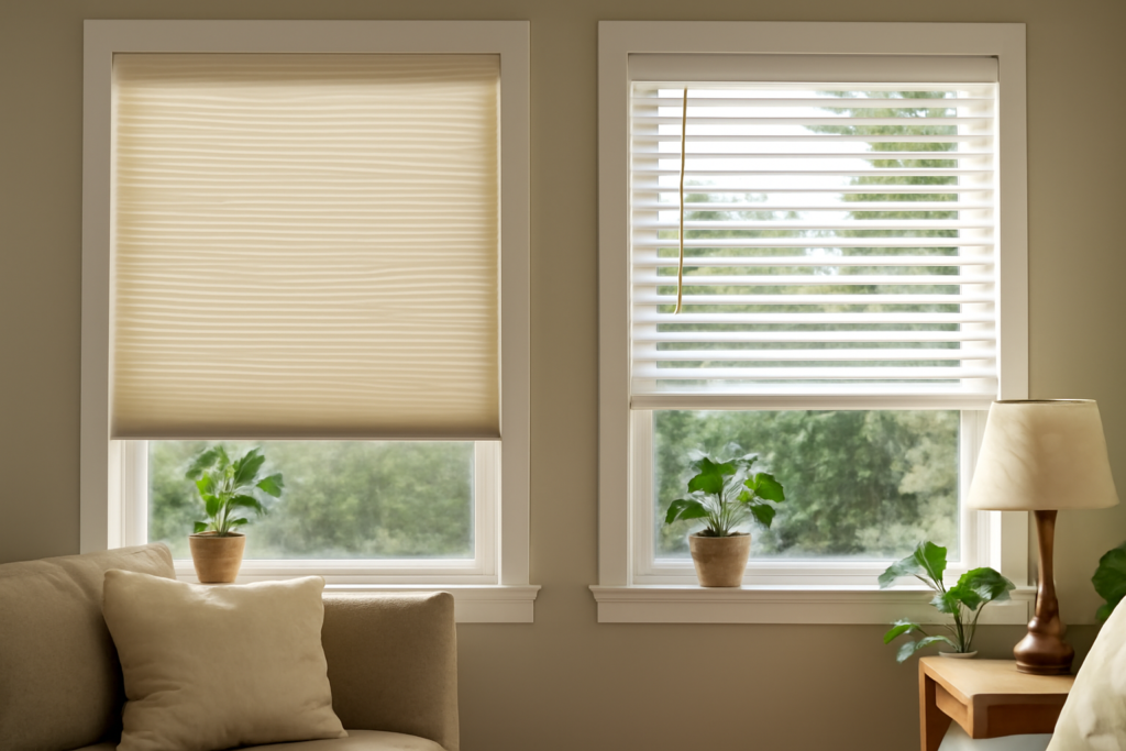 Cellular Shades vs Blinds