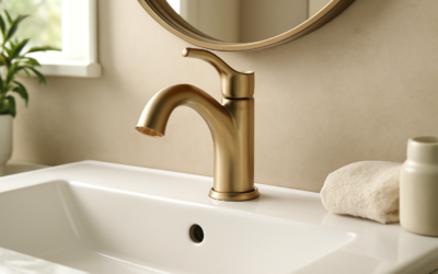 Champagne Bronze Bathroom Faucet: The Warm Metal Upgrade