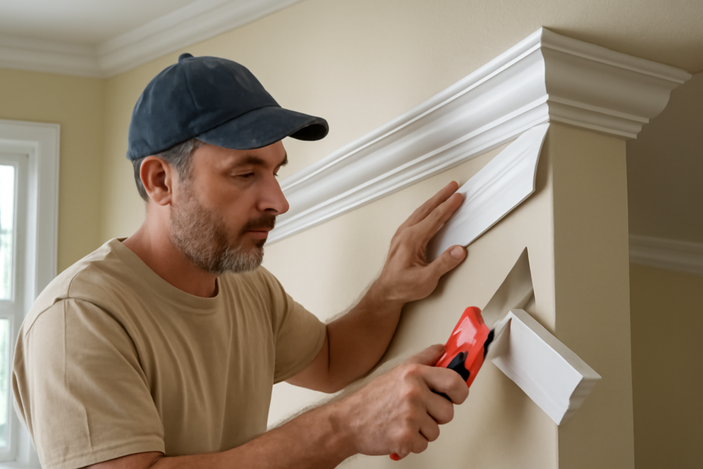 Crown Molding Installation: Cutting Corners the Right Way