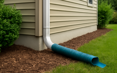 Downspout Extension Long Enough to Protect Your Foundation