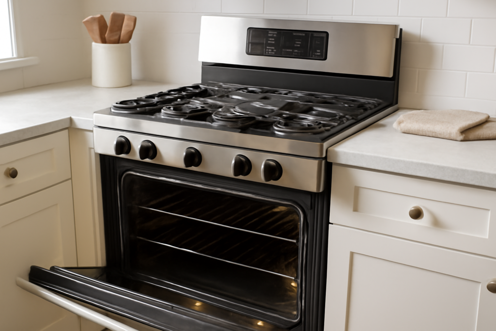Gas Range With Electric Oven (Dual Fuel)