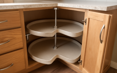 Lazy Susan Cabinet Hardware: Making Corner Cabinets Work