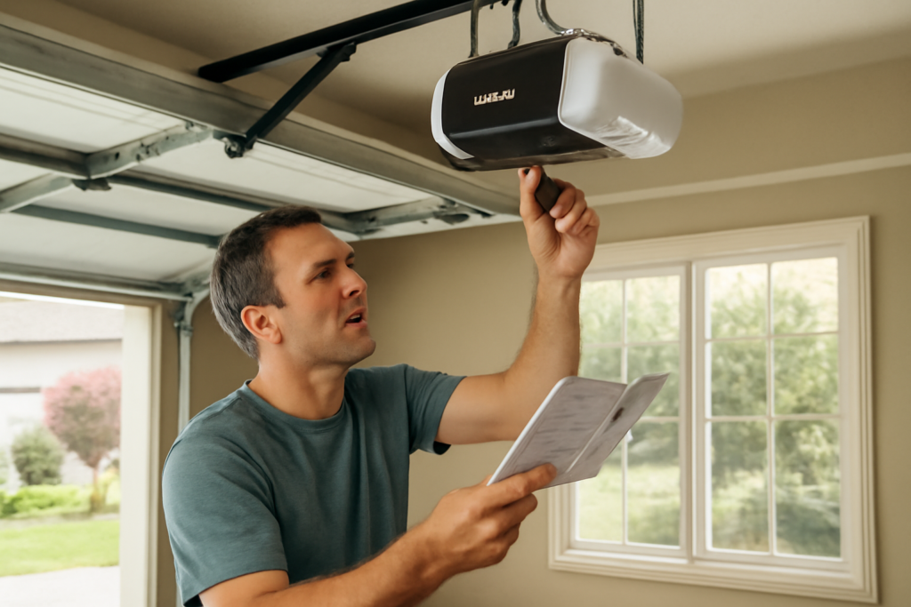 LiftMaster Garage Door Opener Manual: Programming, Adjustments, and Troubleshooting