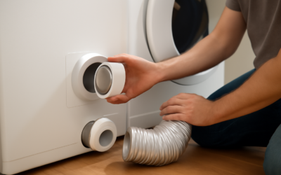 Magnetic Dryer Vent Connector Guide
