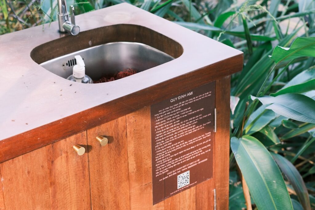 Outdoor Kitchen Sink Cabinet: Planning a Weatherproof Wash Station