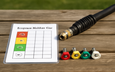 Pressure Washer Tip Chart: Complete Guide for Homeowners