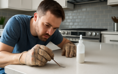 Quartz Countertop Repair: Fixing Chips, Cracks, and Burns