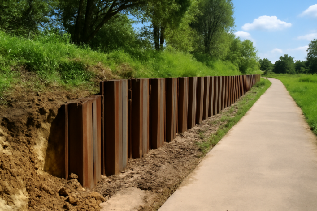 Sheet Piling Retaining Wall: When Interlocking Panels Are the Right Call
