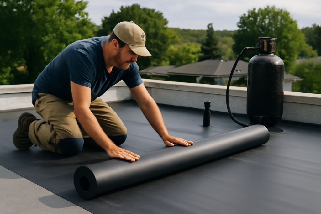 EPDM Roof System: The Rubber Membrane for Flat and Low-Slope Roofs