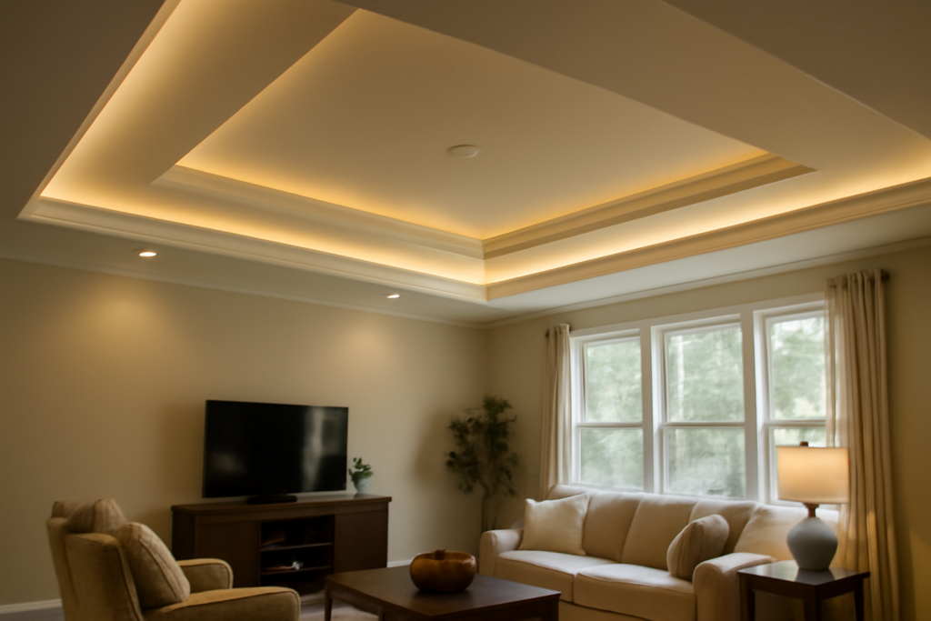 Tray Ceiling Lighting: Complete Guide for Homeowners