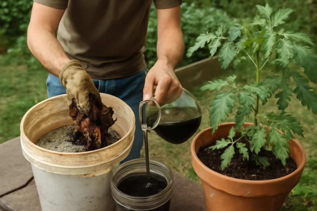 Compost Tea for Plants: How to Brew and Apply It