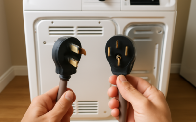 What Does a Dryer Plug Look Like? Identifying 3-Prong and 4-Prong Types