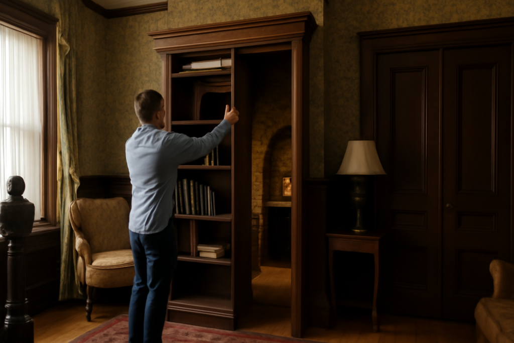 Victorian House Plans With Secret Passageways and Hidden Rooms
